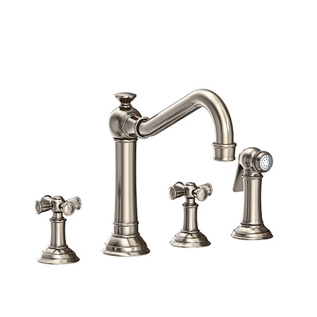 Kitchen Faucet With Side Spray in Multiple Finishes