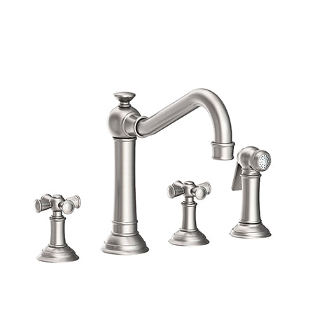 Kitchen Faucet With Side Spray in Multiple Finishes