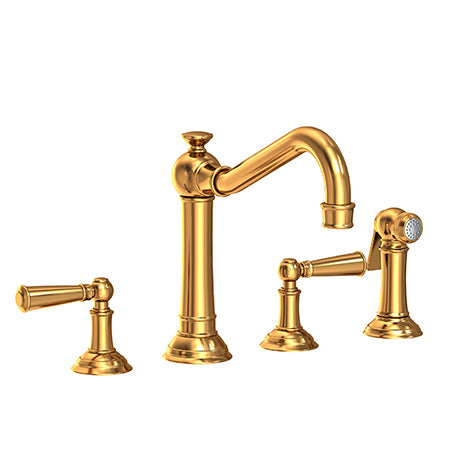 Kitchen Faucet With Side Spray in Multiple Finishes