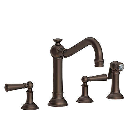 Kitchen Faucet With Side Spray in Multiple Finishes