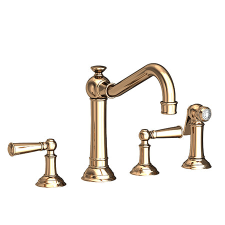 Kitchen Faucet With Side Spray in Multiple Finishes