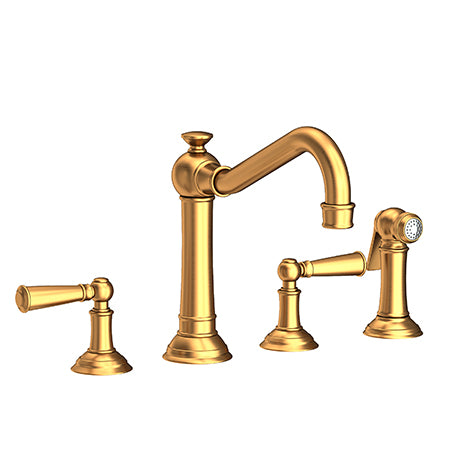 Kitchen Faucet With Side Spray in Multiple Finishes