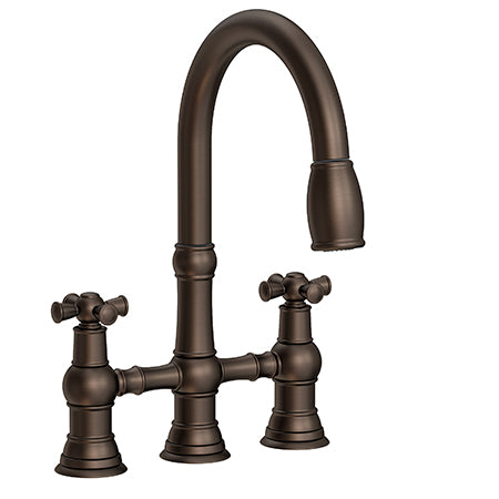 Kitchen Bridge Pull-Down Faucet in Multiple Finishes