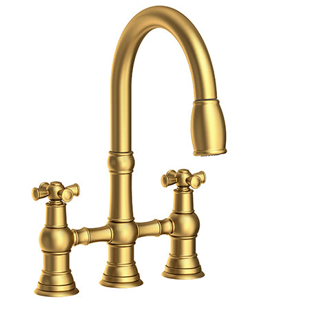 Kitchen Bridge Pull-Down Faucet in Multiple Finishes