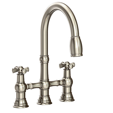 Kitchen Bridge Pull-Down Faucet in Multiple Finishes