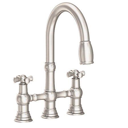 Kitchen Bridge Pull-Down Faucet in Multiple Finishes