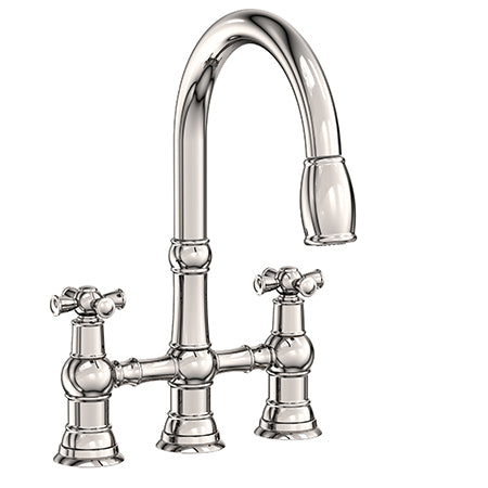 Kitchen Bridge Pull-Down Faucet in Multiple Finishes