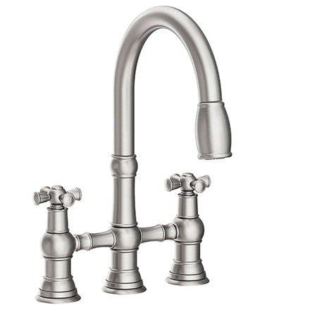 Kitchen Bridge Pull-Down Faucet in Multiple Finishes