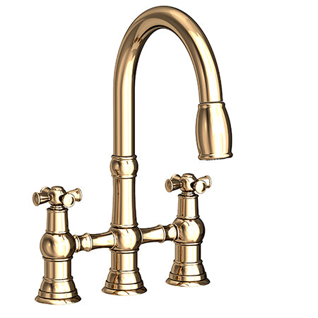 Kitchen Bridge Pull-Down Faucet in Multiple Finishes