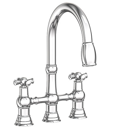 Kitchen Bridge Pull-Down Faucet in Multiple Finishes