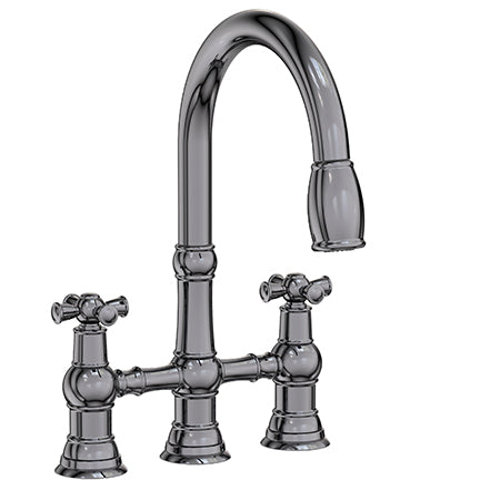 Kitchen Bridge Pull-Down Faucet in Multiple Finishes