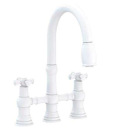 Kitchen Bridge Pull-Down Faucet in Multiple Finishes