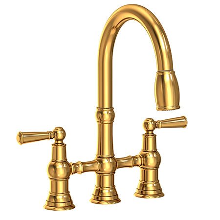 Kitchen Bridge Pull-Down Faucet in Multiple Finishes