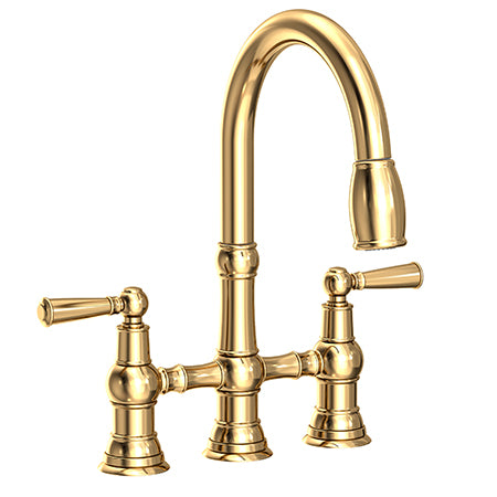 Kitchen Bridge Pull-Down Faucet in Multiple Finishes