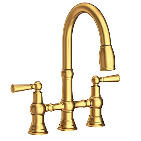 Kitchen Bridge Pull-Down Faucet in Multiple Finishes