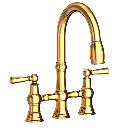 Kitchen Bridge Pull-Down Faucet in Multiple Finishes