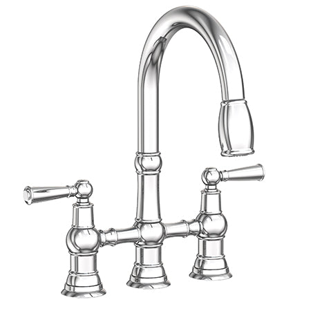 Kitchen Bridge Pull-Down Faucet in Multiple Finishes