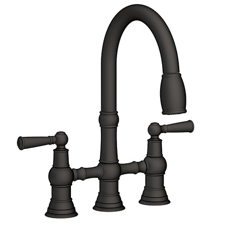 Kitchen Bridge Pull-Down Faucet in Multiple Finishes