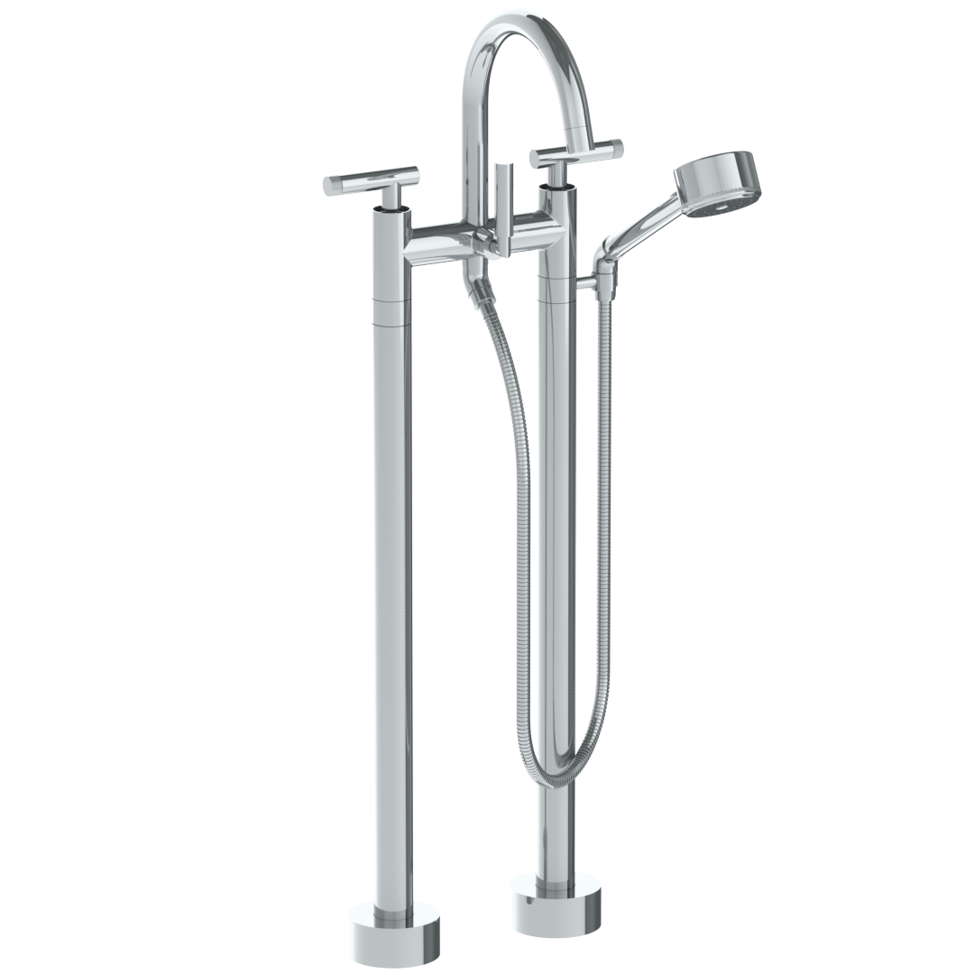 Floor Standing Bath Set With Hand Shower