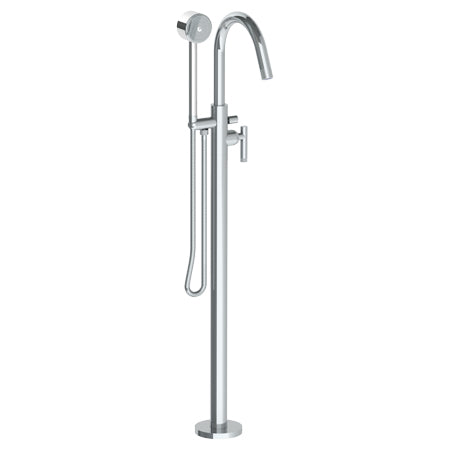 Single Hole Floor Standing Bath Set With Hand Shower