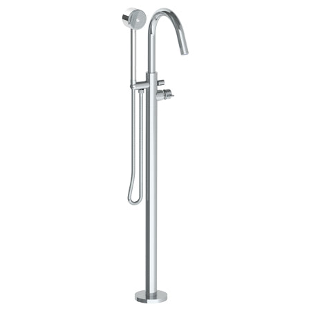 Single Hole Floor Standing Bath Set With Hand Shower