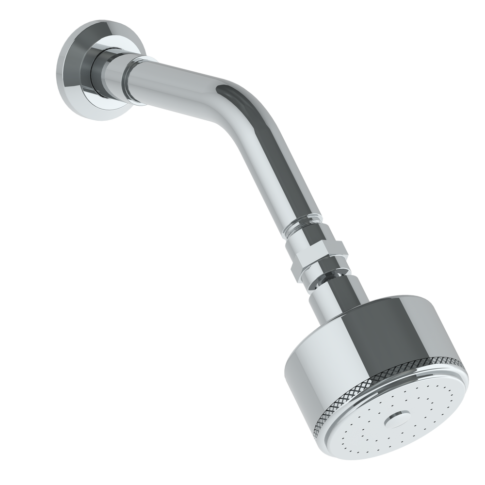 Wall Mounted Showerhead, 3"Dia, With 7 3/8" Arm And Flange