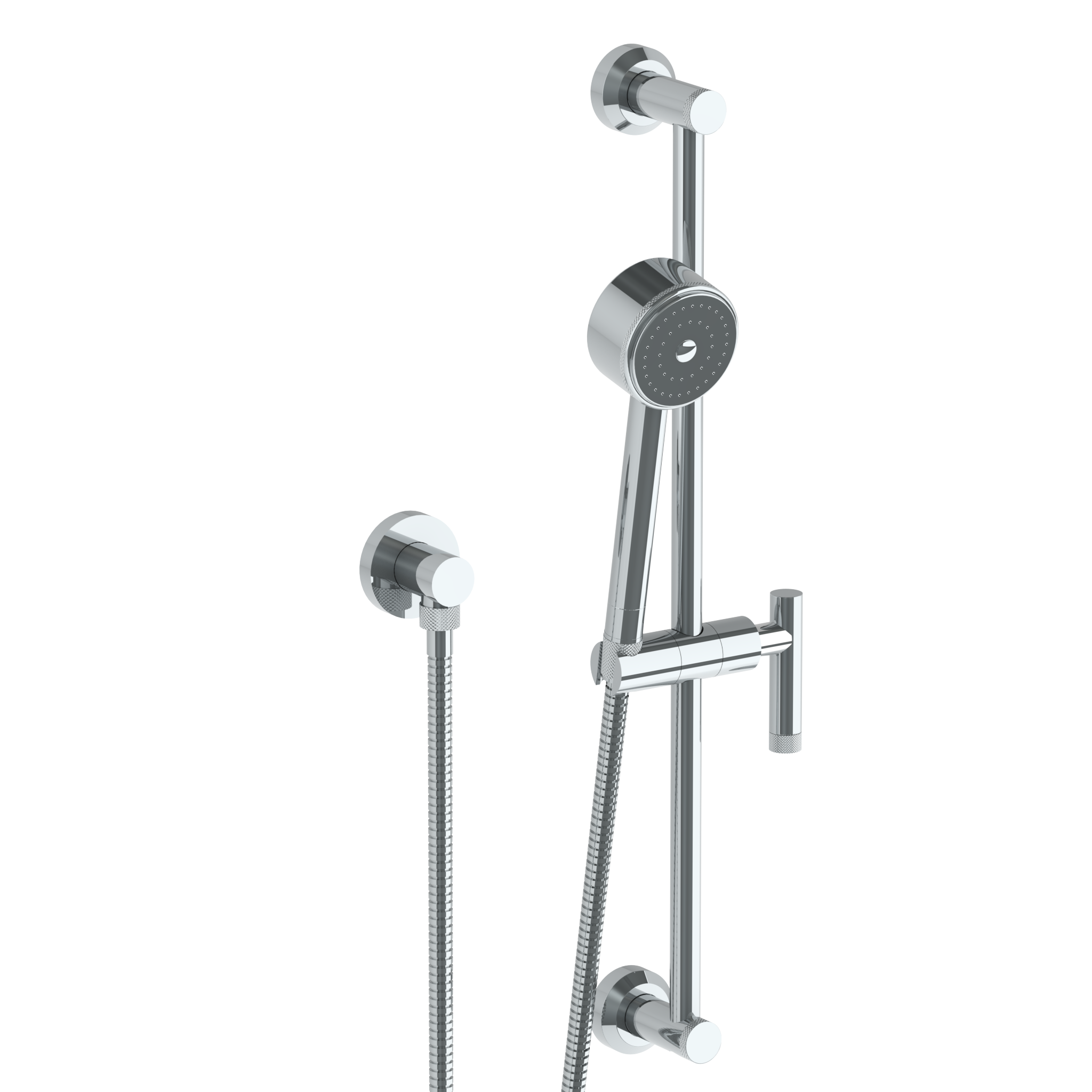 Positioning Bar Shower Kit With Urbane Hand Shower And 69" Hose