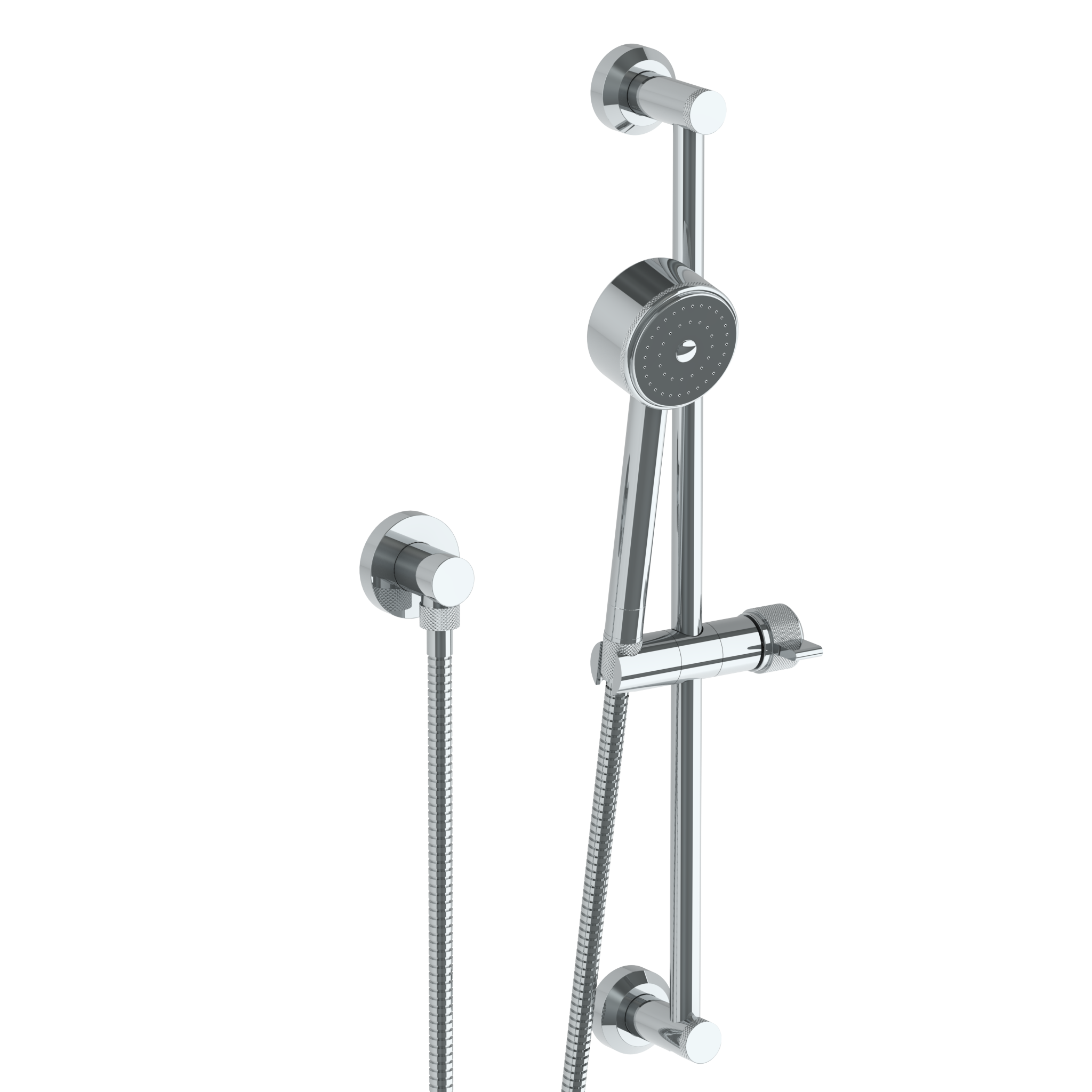 Positioning Bar Shower Kit With Urbane Hand Shower And 69" Hose