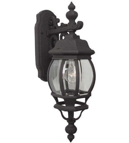 Craftmade - Z324-TB - French Style One Light Wall Mount in Textured Black Finish - French Style