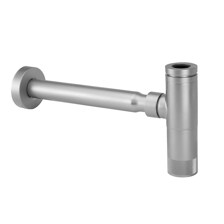 Decorative Round Trap - Knurled - 1 ½" Wall Outlet in Multiple Finishes - Maison&Co.