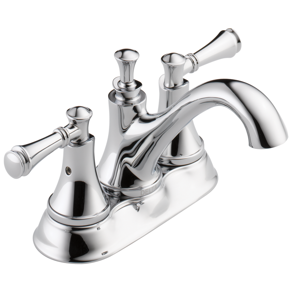 Delta Silverton®: Two Handle Centerset Bathroom Faucet