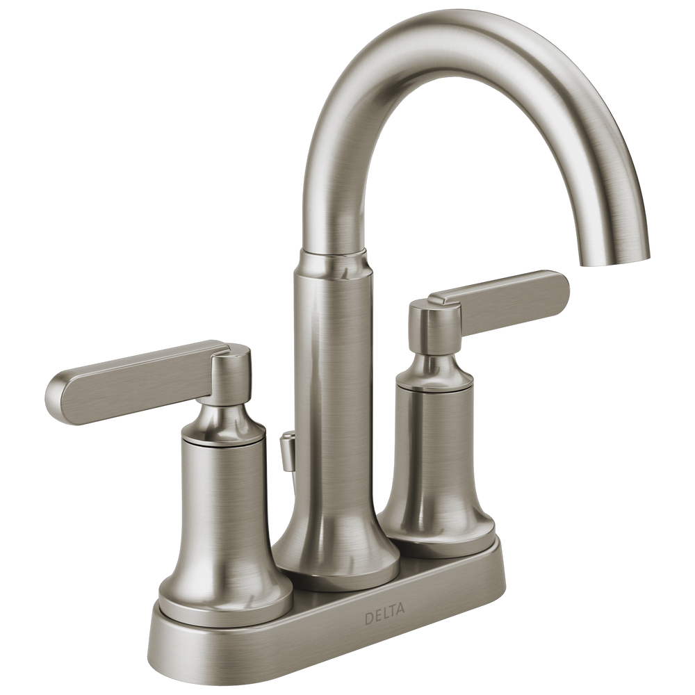 Delta Alux™: Two Handle Centerset Bathroom Faucet