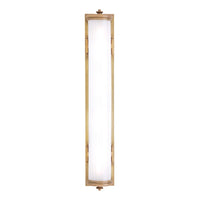 Hudson Valley - 953-AGB - Four Light Bath Bracket - Bristol - Aged Brass