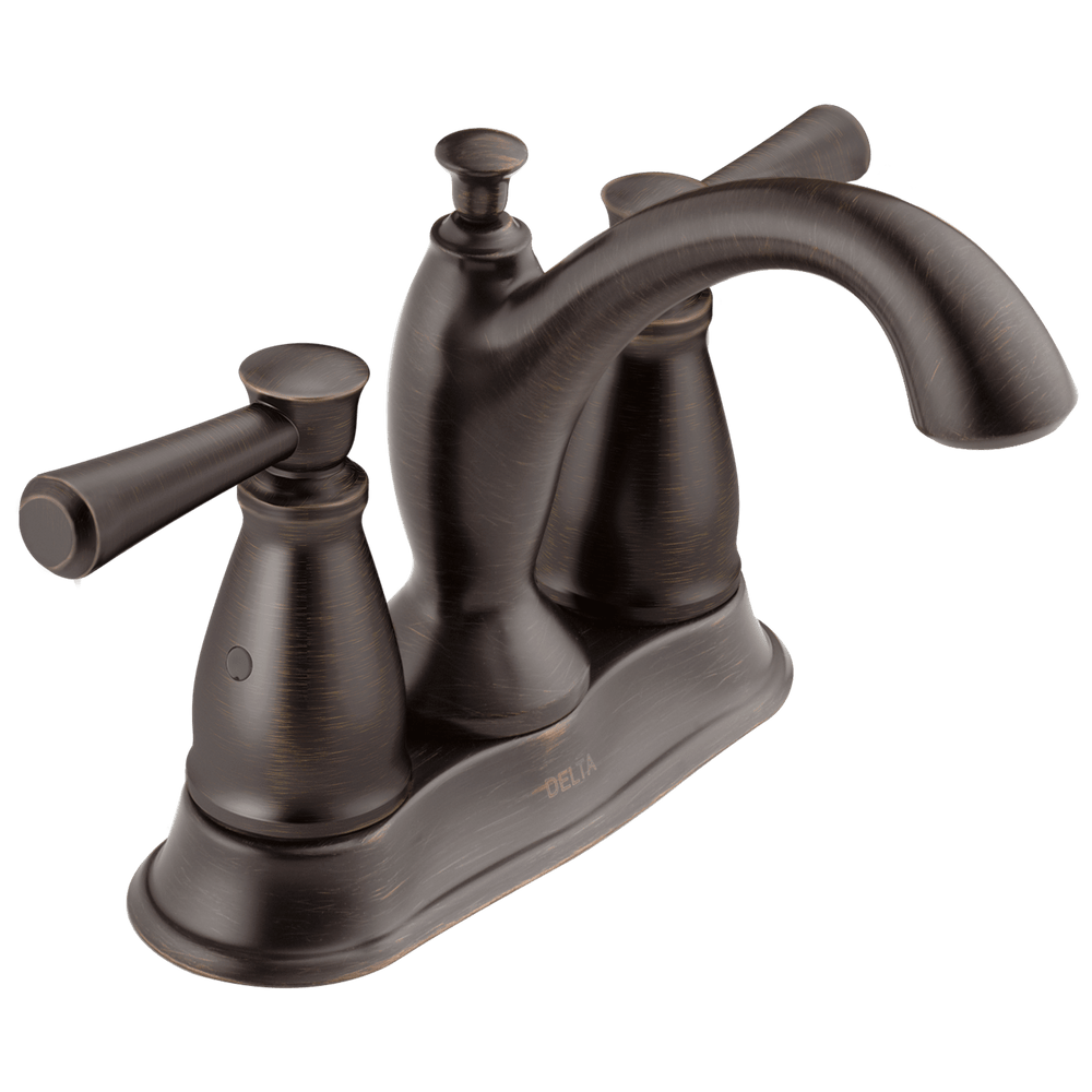 Delta Linden™: Traditional Two Handle Centerset Bathroom Faucet