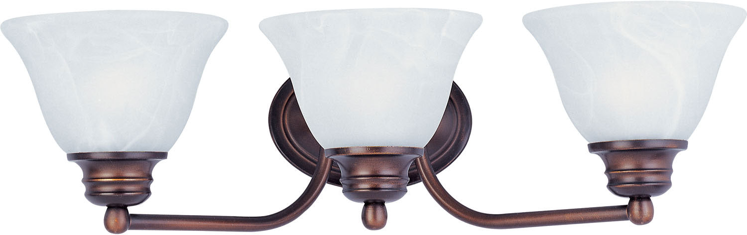 Malaga Three Light Bath Vanity in Multiple Finishes - Maison&Co.