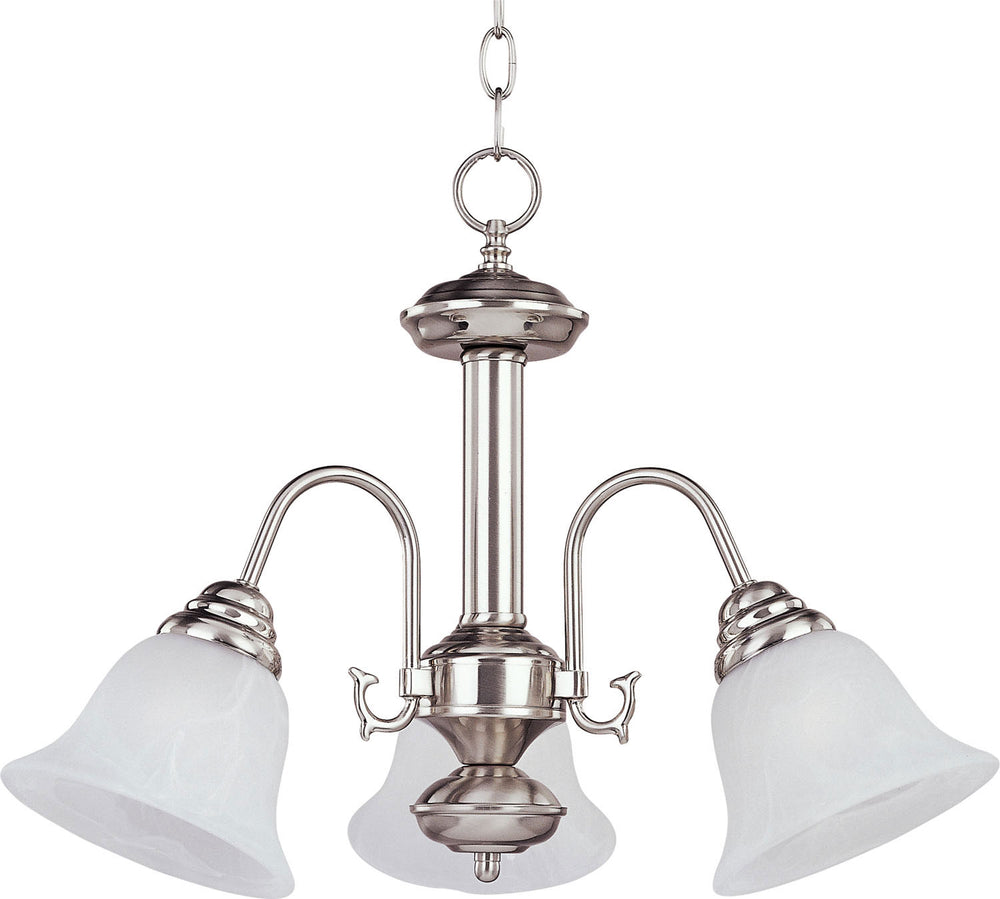 Malaga Three Light Chandelier in Multiple Finishes - Maison&Co.