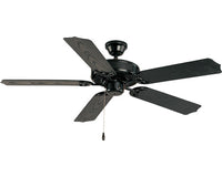 Maxim - 89915BK - 52"Outdoor Ceiling Fan - Basic-Max - Black