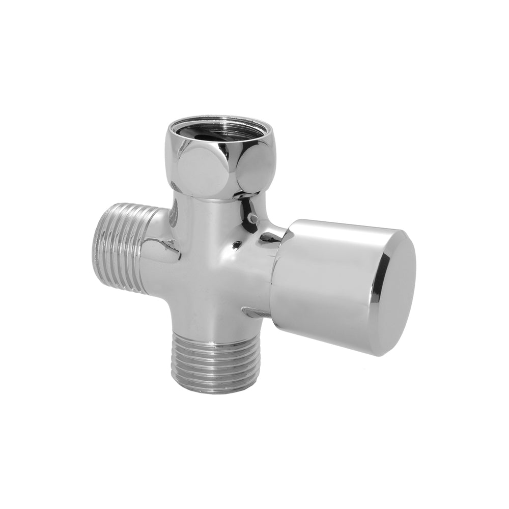 Push or Pull Showerarm Handshower Diverter in Multiple Finishes