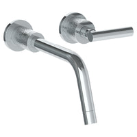 Wall Mounted 2 Hole Lavatory Set With 8 3/4" Spout - Maison&Co.