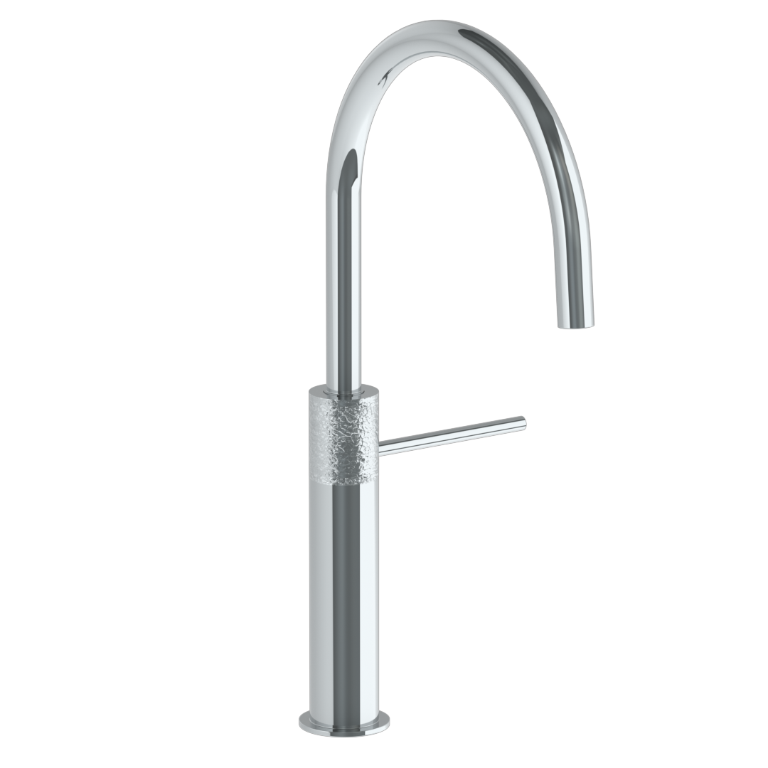 Deck Mounted 1 Hole Kitchen Faucet