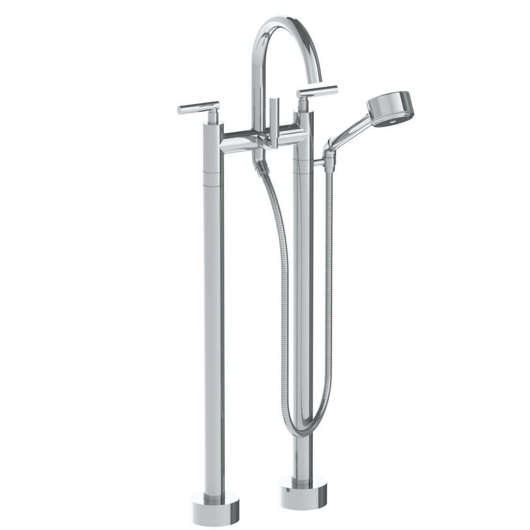 Floor Standing Bath Set With Volume Hand Shower