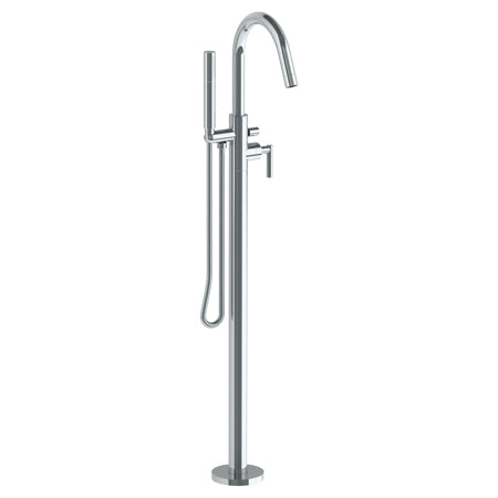 Single Hole Floor Standing Bath Set With Hand Shower