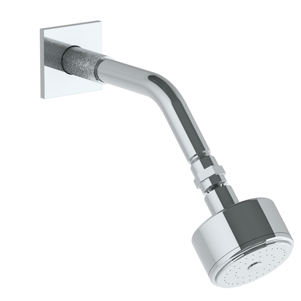 Wall Mounted Showerhead, 3"Dia, With 7 1/2" Arm And Flange