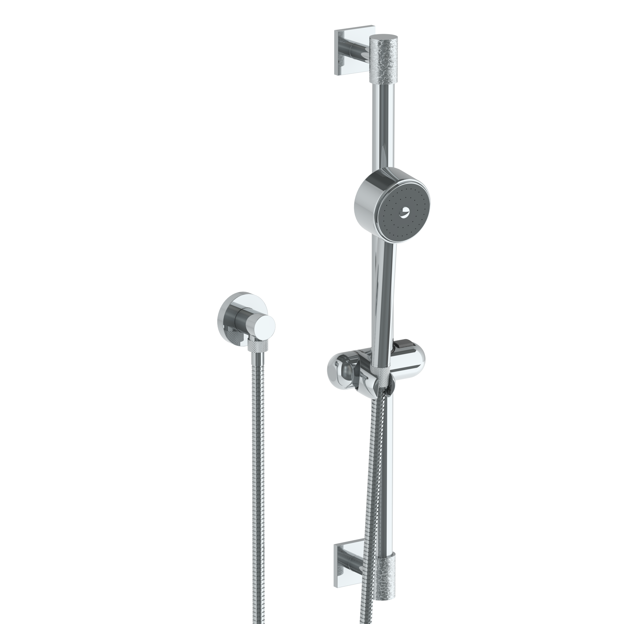 Positioning Bar Shower Kit With Volume Hand Shower And 69" Hose