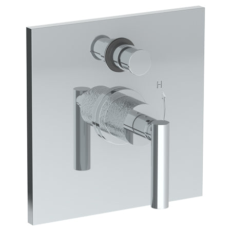 Wall Mounted Pressure Balance Shower Trim With Diverter, 7"