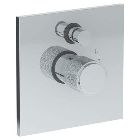 Wall Mounted Pressure Balance Shower Trim With Diverter, 7"