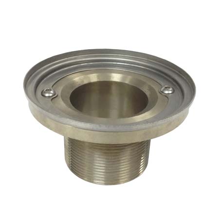 4" Round Shower Drain Throat