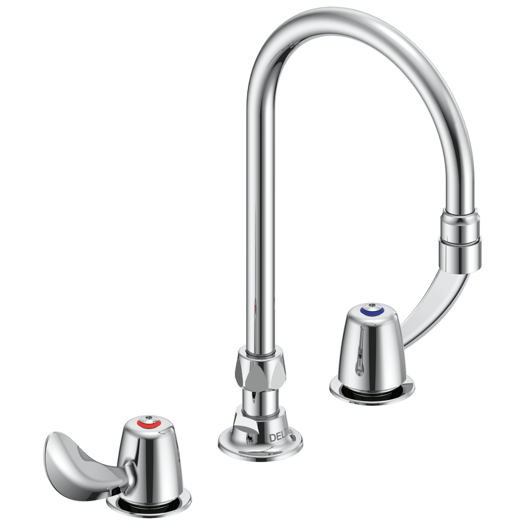 Commercial 27C1 / 27C2: Two Handle 8" Below Deck Mount Faucet