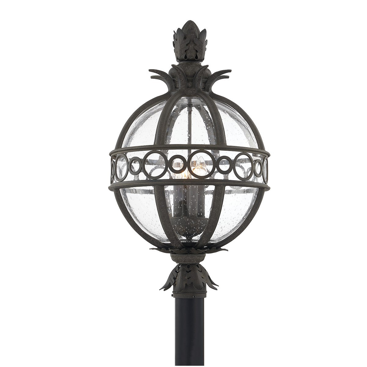 Troy Lighting - P5007CB - Four Light Post Lantern - Campanile - Campanile Bronze