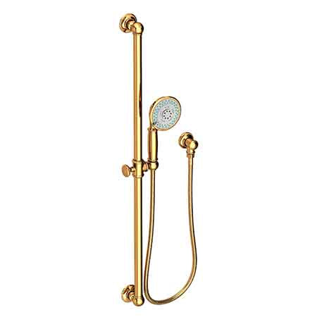 Slide Bar With Single Function Hand Shower Set in Multiple Finishes